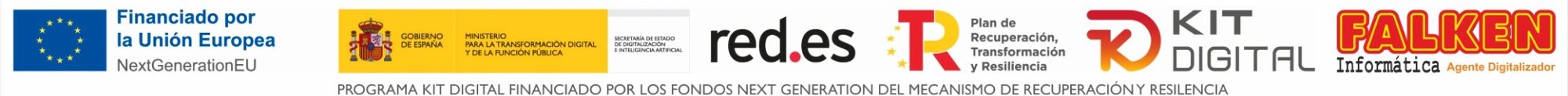 Logo red.es Kit Digital Financiado por la Unión Europea