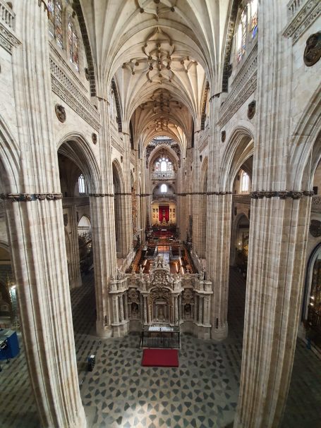El interior de la Catedral Nueva de Salamanca El interior de la Catedral Nueva de Salamanca